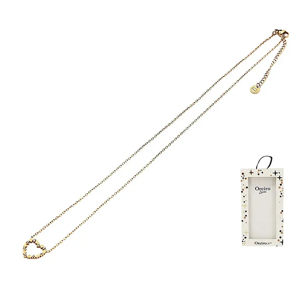 Collar Acero Oreiro Love 30752