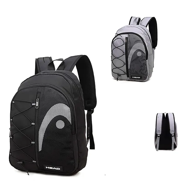 Mochila Head 22677 17" poliéster negro