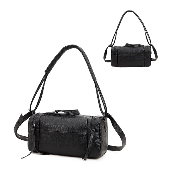 Cartera Trendy 22721 cuero PU negro