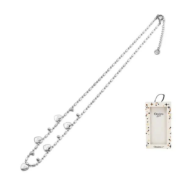 Collar Acero Oreiro Love 30767
